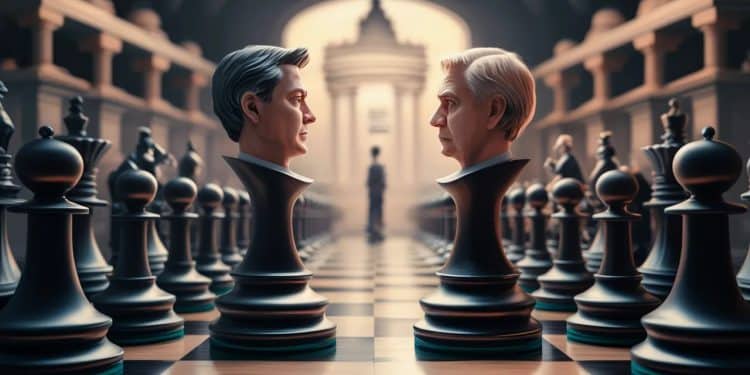 Emmanuel Macron et Jean-Luc Mélenchon : Duel Tactique à l’Assemblée - Viral Mag Macron et Mélenchon saffrontent dans un duel stratégique à lAssemblée nationale Qui sortira vainqueur de ce bras de fer politique Viral Mag