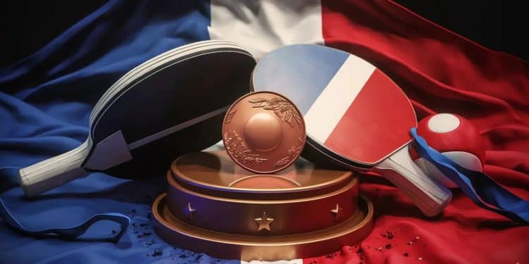 À seulement 17 ans Félix Lebrun a conquis le cœur des Français en décrochant deux médailles de bronze en tennis de table aux JO de Paris 2024   Viral Mag