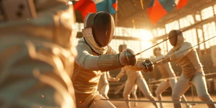 Fleurettistes français en bronze : une médaille bien fêtée ! - Viral Mag Après une journée difficile les fleurettistes français ont arraché la médaille de bronze par équipes aux JO de Paris Une récompense qui leur redonne le sourire Viral Mag