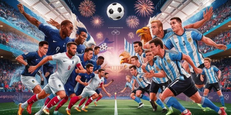 Revanche de la Finale 2022 les Bleus olympiques défient lArgentine en quart de finale Horaires chaînes TV streaming toutes les infos   Viral Mag