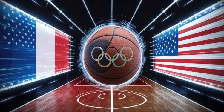 Une finale olympique de rêve se profile entre la France et les États Unis au basket Qui soulèvera lor  Wembanyama vs LeBron lultime défi   Viral Mag