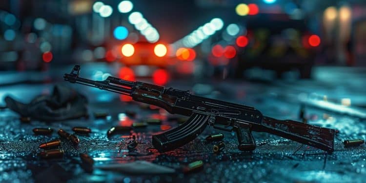 Fusillade à Bondy : une Kalachnikov découverte, 4 suspects en fuite - Viral Mag Une Kalachnikov saisie après une fusillade à Bondy 4 suspects armés en fuite dans une voiture volée La police judiciaire mène lenquête   Viral Mag