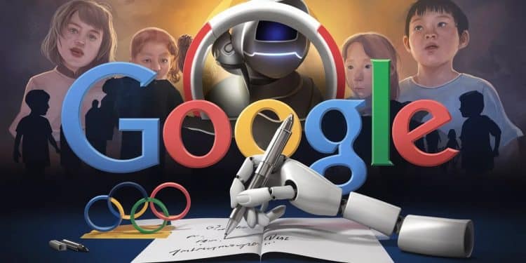Google Retire sa Pub Polémique sur l’IA Pendant les JO - Viral Mag Accusée de décourager la créativité des enfants Google fait marche arrière et retire sa publicité controversée sur lIA diffusée lors des JO   Viral Mag