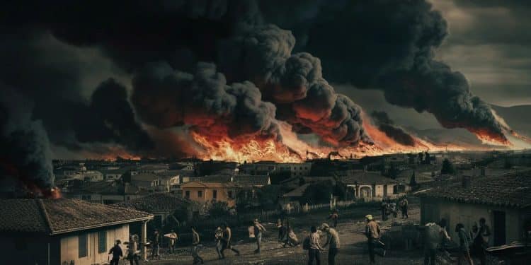 Grèce : Un Incendie Dévastateur Aux Portes d’Athènes - Viral Mag Un violent incendie ravage la banlieue nord est dAthènes forçant lévacuation de milliers dhabitants Les autorités grecques luttent sans relâche contre les flammes dans un contexte de conditions météorologiques extrêmes   Viral Mag