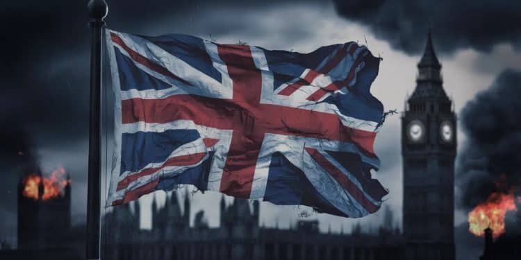 Derrière les émeutes qui secouent le pays suite à la tuerie de Southport lombre dune mystérieuse ligue nationaliste inquiète les autorités britanniques La menace dune guerre civile se profile   Viral Mag