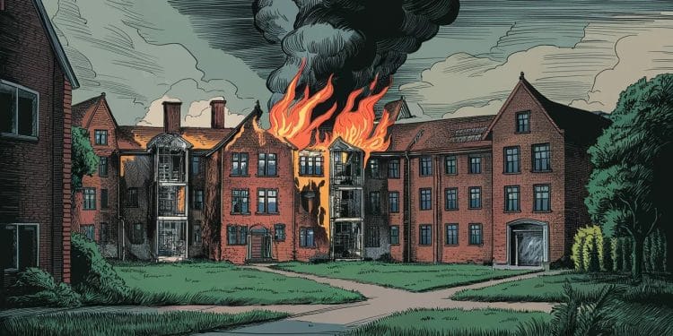 Incendie dans un ancien séminaire reconverti en logements sociaux - Viral Mag Un incendie a partiellement détruit un bâtiment historique abritant des logements sociaux à Saint Méen le Grand en Ille et Vilaine Découvrez les détails Viral Mag