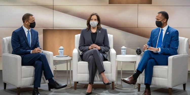 Kamala Harris sur CNN : une Interview Sans Risque pour sa Candidature - Viral Mag Kamala Harris a accordé sa première interview en tant que candidate démocrate à la présidentielle sur CNN restant vague sur son programme   Viral Mag