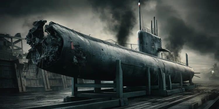 Après une première attaque en septembre 2023 le sous marin russe Rostov sur le Don aurait à nouveau été coulé par larmée ukrainienne à Sébastopol Mais la guerre de linformation fait rage   Viral Mag