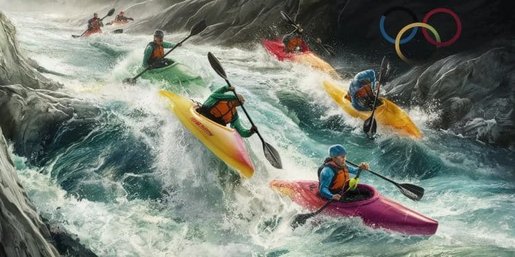 La France brille en kayak cross aux JO de Paris 2024 - Viral Mag Exploit français 4 athlètes en quarts de finale du kayak cross aux Jeux Olympiques Castryck et Neveu en lice pour une médaille Viral Mag