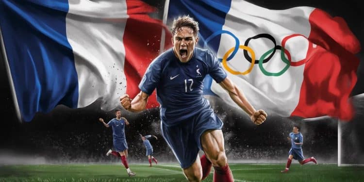 La France en demi-finale des JO de football après une victoire tendue contre l’Argentine - Viral Mag Les Bleus de Thierry Henry se qualifient pour les demi finales des Jeux Olympiques de football en battant lArgentine 1 0 dans un match électrique Découvrez les moments forts de cette rencontre Viral Mag