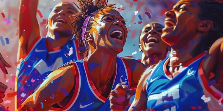 La Mayonnaise Des Bleues Prend Lors Des JO De Paris 2024 - Viral Mag Après leur victoire 75 54 contre le Nigeria les joueuses et le sélectionneur de léquipe de France féminine de basket savoure leur montée en puissance dans le tournoi olympique Viral Mag