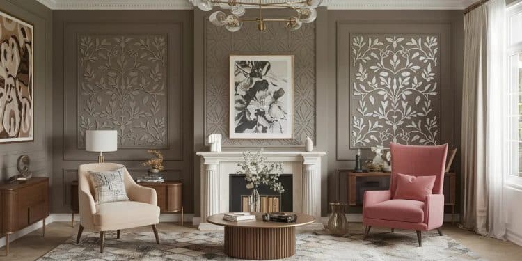 La peinture au pochoir pour décorer votre intérieur - Viral Mag Découvrez la technique facile de la peinture au pochoir pour personnaliser murs meubles et objets Conseils astuces et inspirations Viral Mag