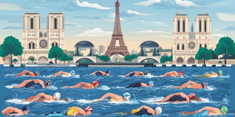 La Seine, un terrain de jeu olympique semé d’embûches - Viral Mag Découvrez les enjeux et les défis de la natation marathon dans la Seine lors des Jeux Olympiques de Paris 2024 Un parcours aquatique exigeant et controversé Viral Mag