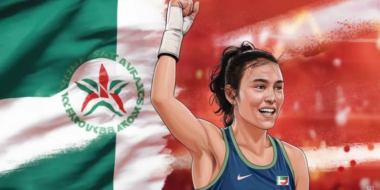 L’Algérienne Imane Khelif Championne Olympique des -66 kg à Paris - Viral Mag Imane Khelif offre à lAlgérie sa première médaille dor olympique en boxe aux JO de Paris 2024 dans la catégorie des  66 kg Le stade de Roland Garros en ébullition a célébré sa victoire en finale face à la Chinoise Yang Liu   Viral Mag