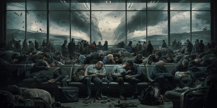 Le cauchemar des vacances : Français bloqués à l’aéroport de Madère - Viral Mag Des centaines de touristes français sont coincés depuis des jours à laéroport de Madère en raison de conditions météorologiques extrêmes Découvrez leur histoire Viral Mag