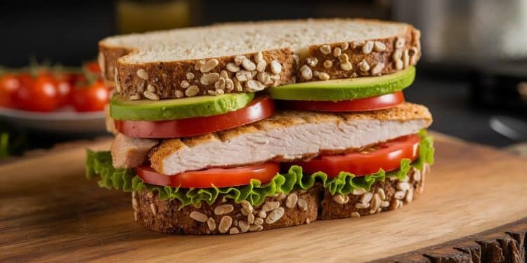 Le Sandwich Avocat-Tomate-Poulet: Délicieux et Sain ! - Viral Mag Découvrez notre recette facile et rapide pour un délicieux sandwich avocat tomate poulet Parfait pour un déjeuner sain et nourrissant    Viral Mag