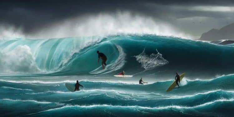 Les compétitions de surf des JO 2024 à Teahupoo sont à nouveau reportées en raison des conditions météo défavorables Découvrez les détails   Viral Mag