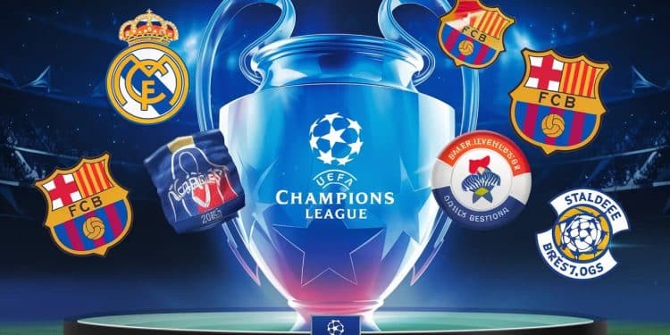 Découvrez les affiches incontournables de la Ligue des Champions avec des confrontations inédites et des rencontres au sommet Le Stade Brestois novice dans la compétition défiera les plus grands dEurope   Viral Mag