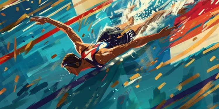 Découvrez le parcours de Léon Marchand le prodige de la natation française qui accumule les titres olympiques à seulement 21 ans   Viral Mag