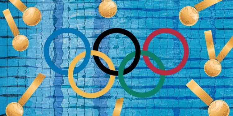 Léon Marchand, nouveau héros de la natation française - Viral Mag Aux JO de Paris 2024 Léon Marchand a brillé en natation avec 5 médailles dont 3 en or Il égale un record vieux de 100 ans pour la France Viral Mag