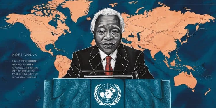 Découvrez lhistoire de Kofi Annan prix Nobel de la paix et sa remarquable carrière à lONU dans notre éphéméride du 18 août   Viral Mag