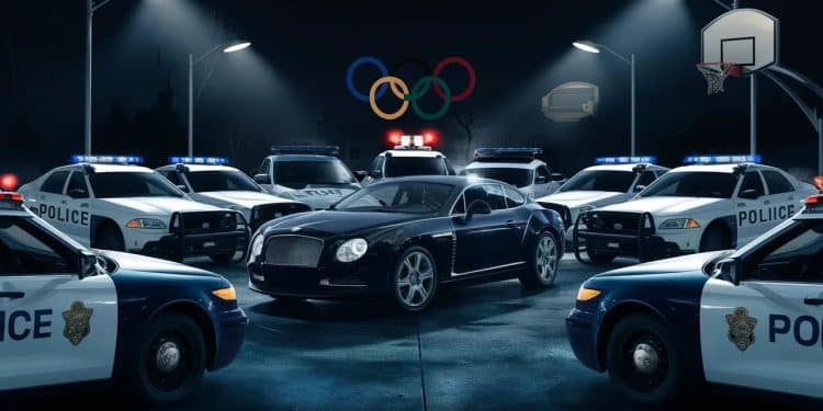 Après la victoire des États Unis en finale olympique de basket la femme de Stephen Curry sest vue refuser laccès à son véhicule par la police   Viral Mag