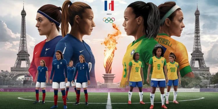 L’Équipe de France Féminine de Football Éliminée aux JO - Viral Mag Déception pour les Bleues éliminées en quarts de finale des Jeux Olympiques face au Brésil malgré une prestation prometteuse   Viral Mag