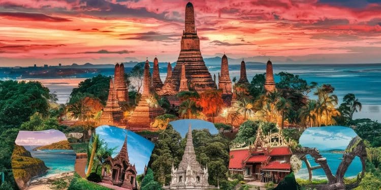 Découvrez les 19 plus belles destinations à visiter en Thaïlande pour un séjour de rêve Des plages de sable fin aux temples majestueux laissez vous émerveiller par la Thaïlande   Viral Mag