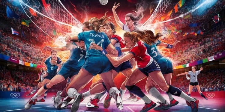 Les Bleues du Handball Visent la Demi-Finale Face à l’Allemagne - Viral Mag Les championnes olympiques en titre affrontent lAllemagne en quart de finale pour se rapprocher un peu plus du doublé olympique Viral Mag