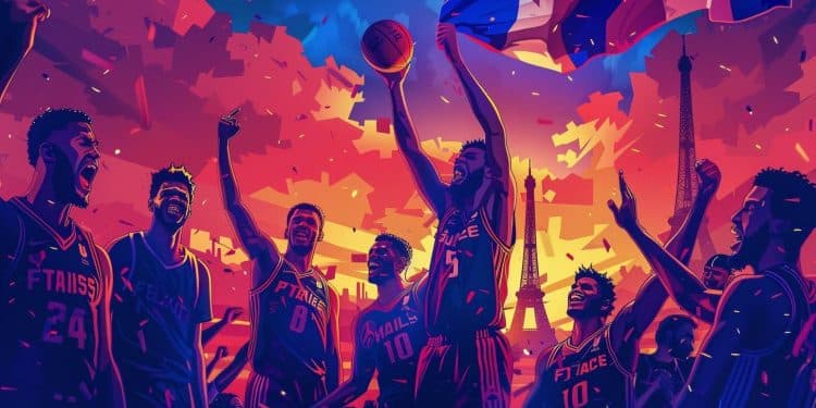 Les Bleus Triomphent en Quarts de Finale des JO de Paris ! - Viral Mag Revivez la magnifique victoire de léquipe de France de basket contre le Canada en quarts de finale des JO de Paris 2024 Réactions des joueurs et analyse de ce match épique Viral Mag
