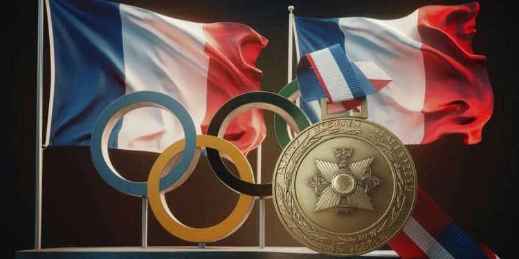 La ministre des Sports Amélie Oudéa Castera favorable à la remise de la Légion dhonneur aux médaillés olympiques français des JO de Paris 2024 une première historique   Viral Mag
