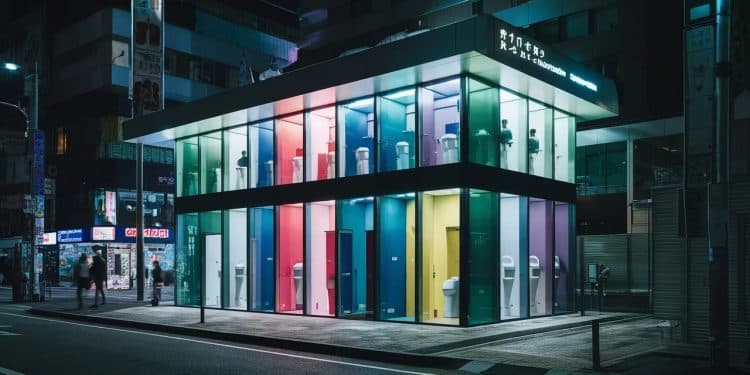 Les Toilettes Publiques de Tokyo : Une Visite Insolite à Ne Pas Manquer - Viral Mag Découvrez les toilettes publiques de Tokyo devenues de véritables curiosités architecturales Un projet inédit qui marie design et fonctionnalité Viral Mag