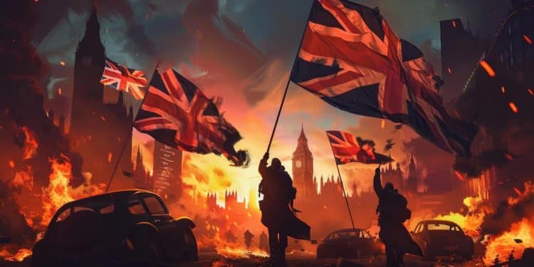 L’Extrême Droite Tire Profit des Violences à Southport - Viral Mag Après la tuerie de Southport lextrême droite britannique tente de tirer profit des émeutes en jouant sur la peur et les divisions Viral Mag