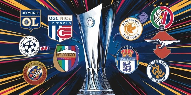 Ligue Europa : Lyon et Nice connaissent leurs adversaires - Viral Mag Tirage au sort de la Ligue Europa découvrez les futurs adversaires de lOlympique Lyonnais et de lOGC Nice pour la saison 2023 2024 Viral Mag