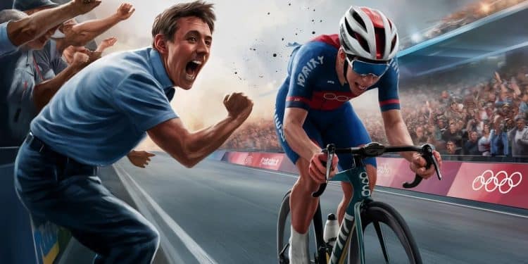 L’incroyable encouragement de Marc Madiot pour Valentin Madouas aux JO - Viral Mag Découvrez la scène émouvante où Marc Madiot en transe encourage Valentin Madouas pour décrocher la médaille dargent aux JO de Paris 2024 Viral Mag