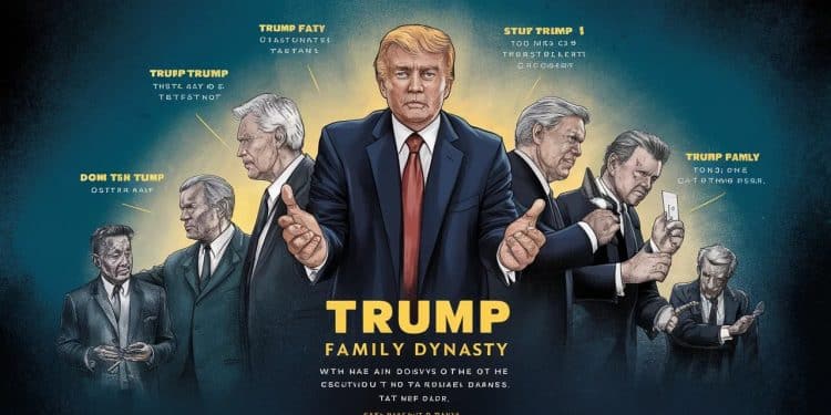 L’incroyable saga de la dynastie Trump et de son improbable patriarche - Viral Mag Plongez au cœur de lhistoire fascinante du clan Trump et découvrez comment Donald malgré ses frasques est devenu le patriarche dune famille recomposée   Viral Mag