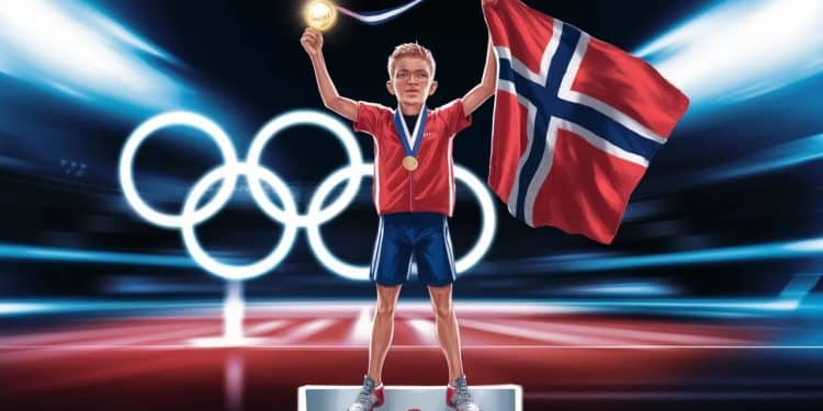 Aux JO de Paris 2024 le Norvégien Markus Rooth 22 ans a créé la surprise en remportant lor olympique au décathlon devant des favoris Découvrez son parcours exceptionnel   Viral Mag