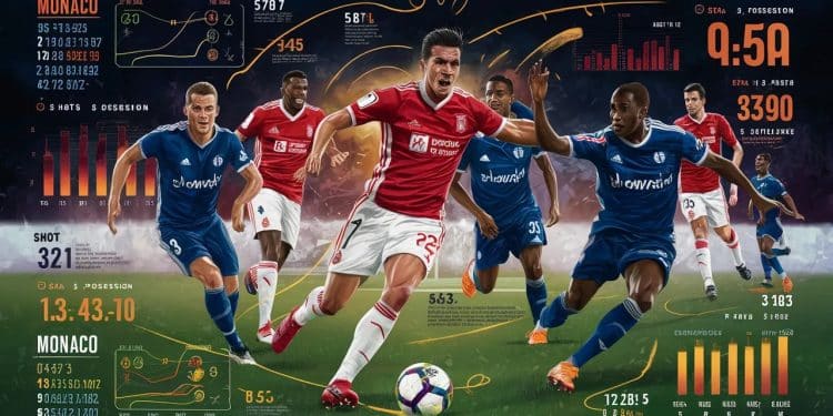 Monaco VS St-Etienne : Avalanche de Tirs et Possession Écrasante - Viral Mag Monaco domine St Etienne dans un match offensif  avalanche de tirs possession écrasante et MVP en vedette Découvrez les stats détaillées de cette rencontre captivante    Viral Mag