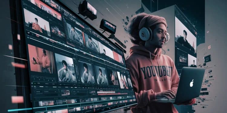 Monteurs vidéo : les artisans de l’ombre des influenceurs stars - Viral Mag Plongez dans les coulisses du succès des youtubeurs  Découvrez le rôle clé des monteurs vidéo ces professionnels de lombre qui subliment les contenus   Viral Mag