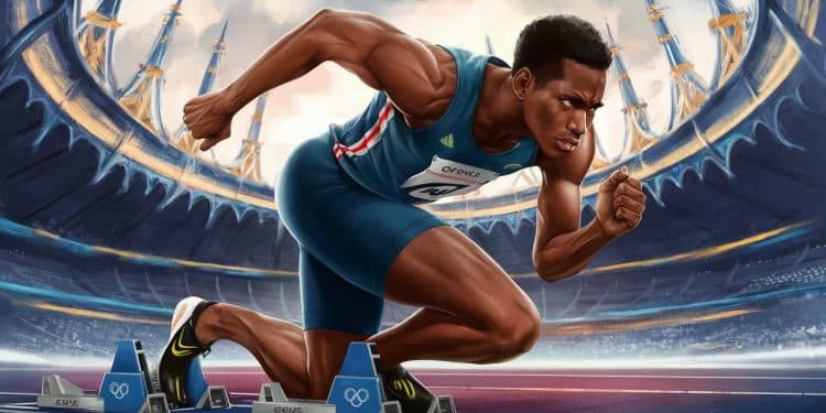 Découvrez le parcours inspirant de Noah Lyles le sprinteur américain qui rêve de succéder à Usain Bolt avec un quadruplé historique aux JO de Paris 2024   Viral Mag