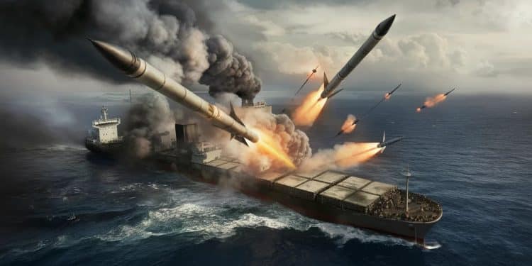 Nouvelle attaque des Houthis dans le golfe d’Aden : le cargo Groton visé - Viral Mag Les rebelles Houthis du Yémen revendiquent une attaque de missiles contre un cargo dans le golfe dAden une première depuis les frappes israéliennes sur le port de Hodeida en juillet Viral Mag