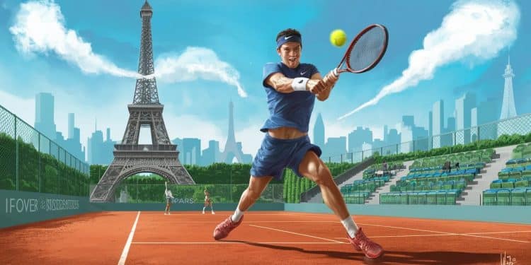 Novak Djokovic, inarrêtable, file en demi-finale des JO de Paris 2024 - Viral Mag Le Serbe Novak Djokovic tombeur de Stefanos Tsitsipas se qualifie pour les demi finales du tournoi olympique de tennis à Paris   Viral Mag