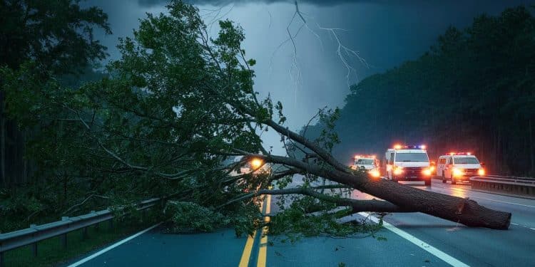 Orages meurtriers en Moselle : une tragédie évitable ? - Viral Mag Une jeune femme de 19 ans perd la vie dans un accident causé par une chute darbre lors des violents orages en Moselle Pouvait on éviter ce drame Viral Mag
