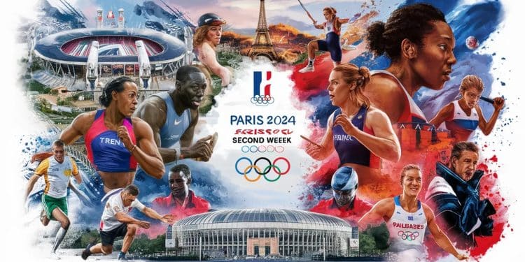 Paris 2024 : Les immanquables de la 2e semaine olympique - Viral Mag Athlétisme sports collectifs taekwondo Découvrez les grands rendez vous à ne pas rater lors de la deuxième semaine des Jeux Olympiques de Paris 2024 Viral Mag