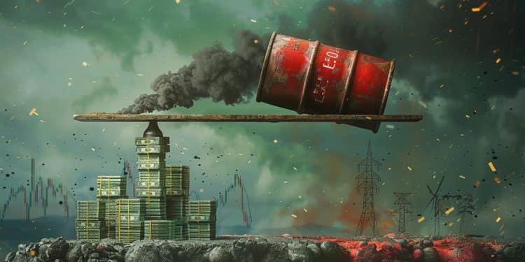 Pétrole : Les Cours Terminent en Légère Hausse Malgré les Incertitudes - Viral Mag Mardi les prix du pétrole ont clôturé en petite hausse rassurés par un indicateur américain positif Cependant les craintes dune récession persistent Viral Mag