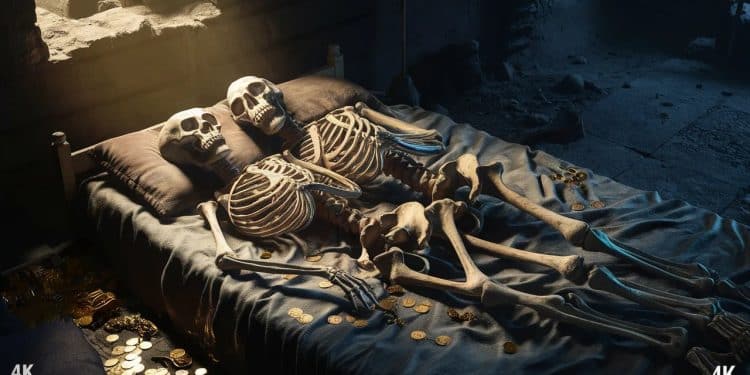 Des archéologues ont découvert les squelettes dun homme et dune femme dans une villa de Pompéi Ces dernières victimes de léruption du Vésuve de 79 après JC révèlent de nouveaux trésors   Viral Mag