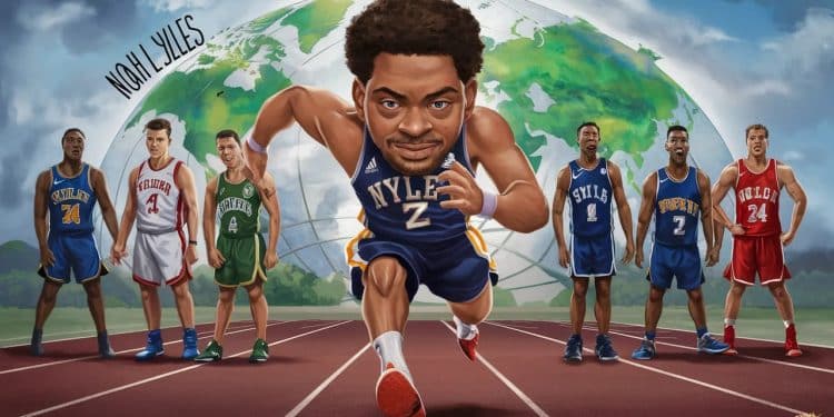 Quand Noah Lyles se moque des champions NBA: « Champions du monde de quoi ? » - Viral Mag Noah Lyles champion olympique du 100m tacle avec ironie les basketteurs NBA sauto proclamant champions du monde Une pique qui fait réfléchir Viral Mag