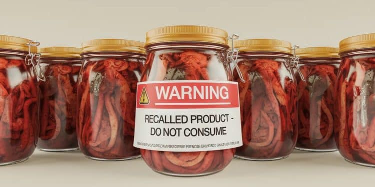 Rappel massif de plus de 30 000 pots de kimchi dans 10 états américains - Viral Mag Un rappel de produits touche plus de 30 000 pots de kimchi vendus dans 10 états américains en raison dun taux élevé de levures Vérifiez vos stocks de kimchi dès maintenant   Viral Mag