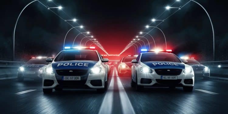 Un chauffard refuse un contrôle routier et percute deux motards de la Brav M les blessant sérieusement Lindividu a été interpellé après une course poursuite à travers Paris   Viral Mag