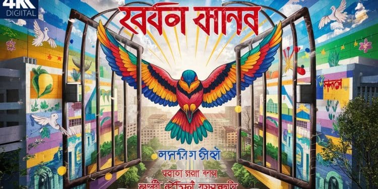 À Dacca les étudiants transforment les murs de la ville en œuvres dart célébrant lespoir et le renouveau après le renversement de la dictature   Viral Mag